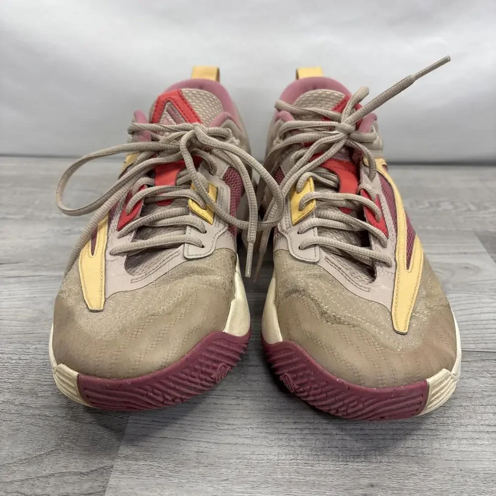 Nike Giannis Immortality 3 Sneakers Mens 8 Fossil Stone Gold DZ7533-200